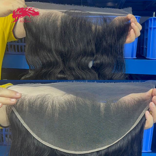 Ali Queen 13x6 Body Wave 12A Virgin Human Hair HD Lace Frontal
