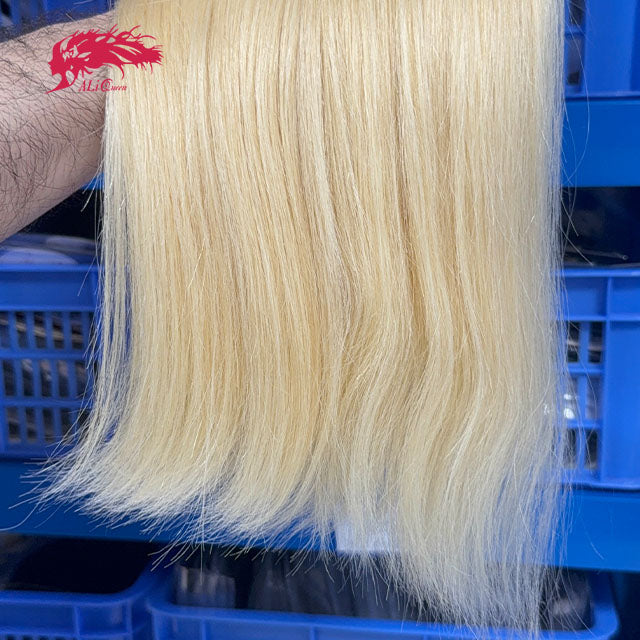 Ali Queen Hair Straight Premium Raw Hair Bundles #613 One Bundle