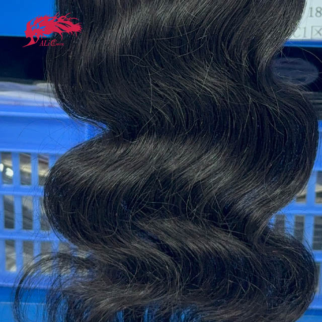 Ali Queen 4x4 HD Body Wave Virgin Hair Lace Closure 12-20 Inch