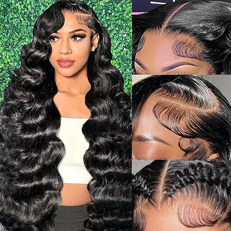 Ali Queen Body Wave Raw Hair Realistic 13x4 HD Lace Frontal Free Part