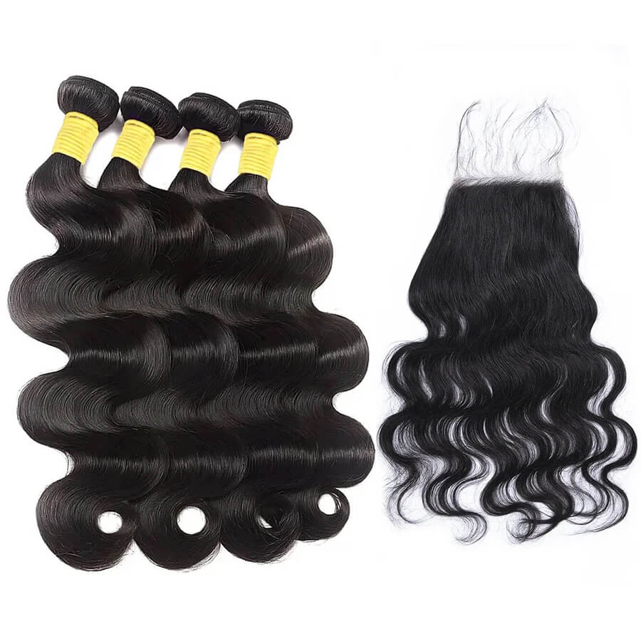 Premium Virgin Hair Wholesale Bundle & Closure Package Deal – 20 Pcs Package