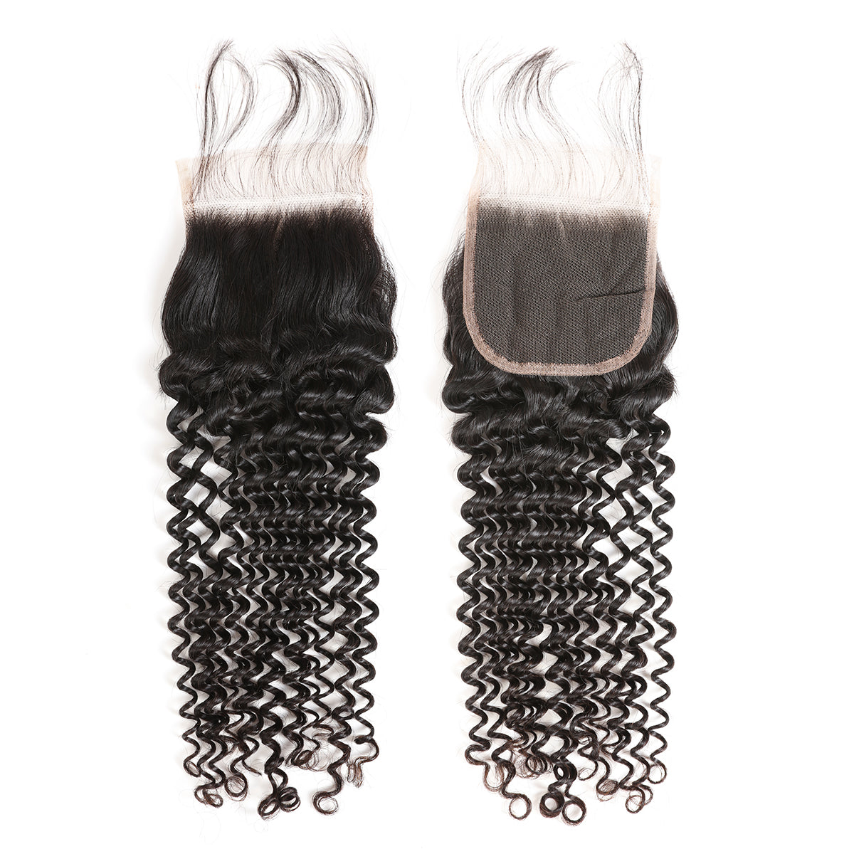 Ali Queen 100% Virgin Hair 5x5 HD Deep Wave Lace Closure