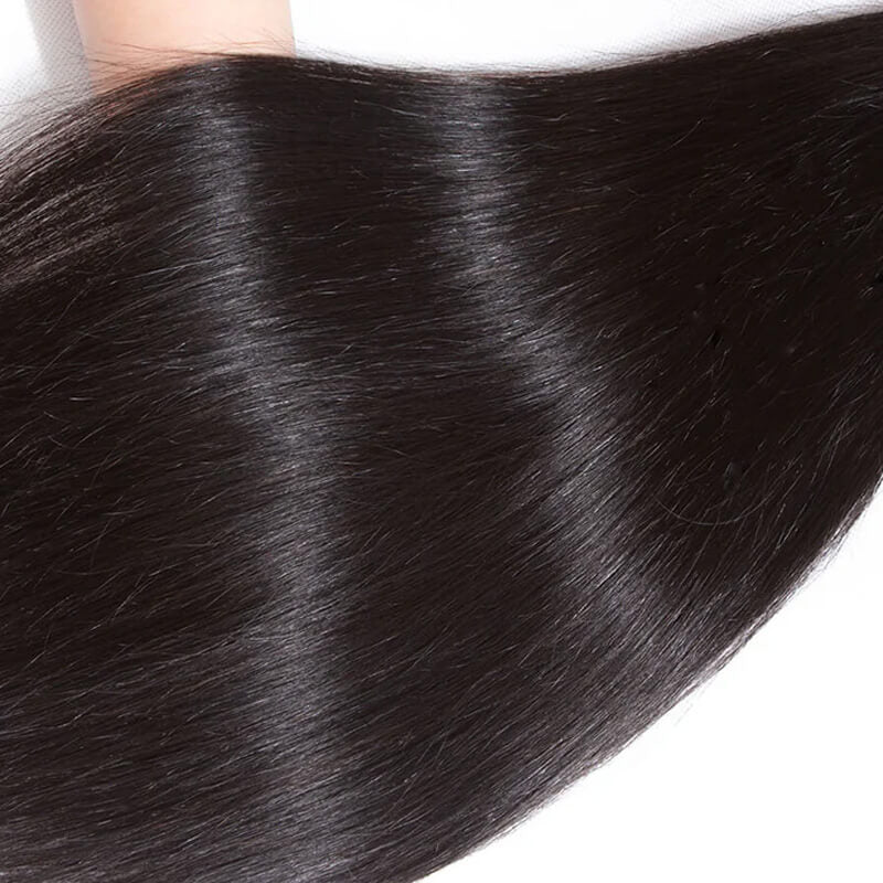 Ali Queen Straight Full End Natural Black Premium Virgin Hair Bundle