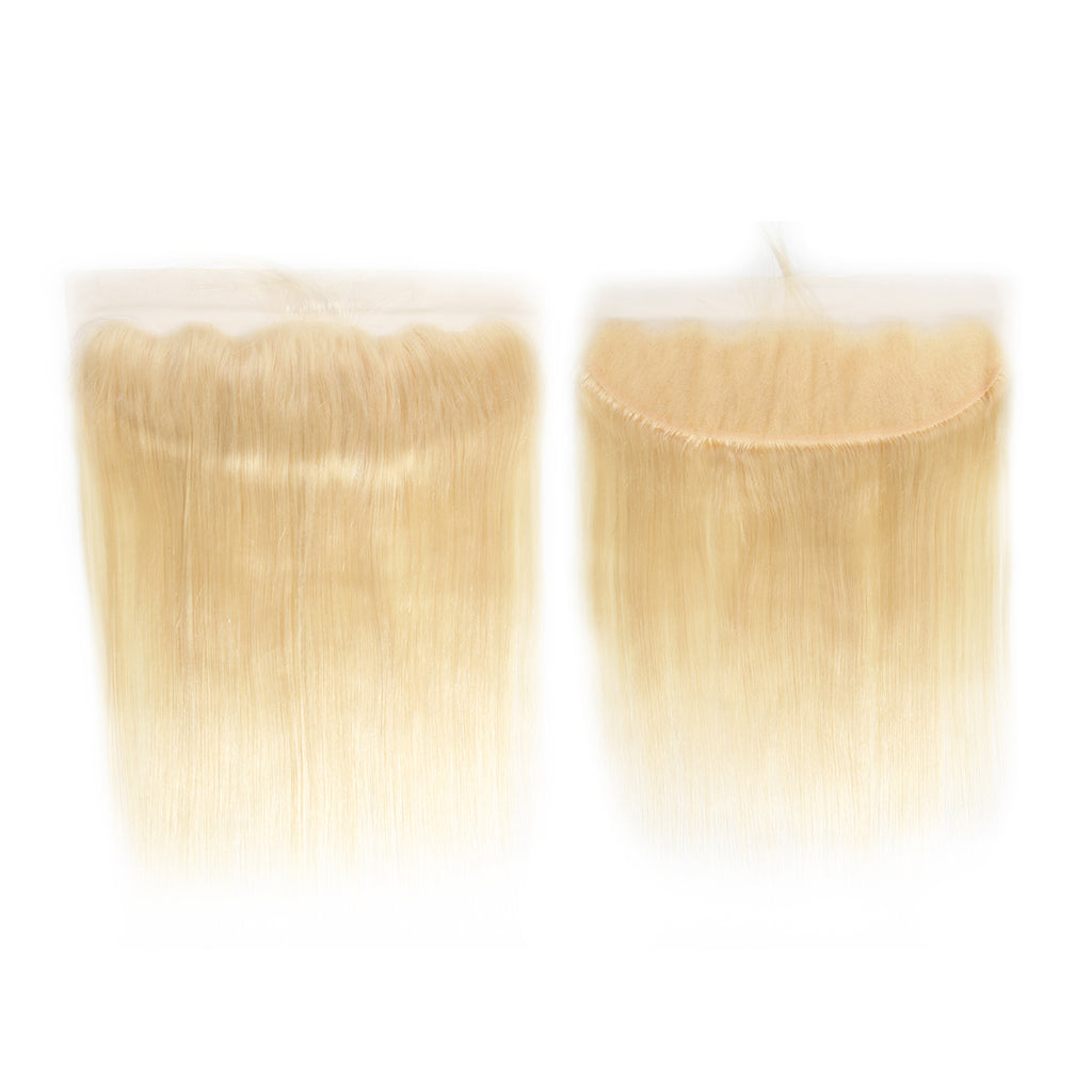 Ali Queen 13x4 HD Straight Premium Raw Hair Lace Frontal – #613 Blonde