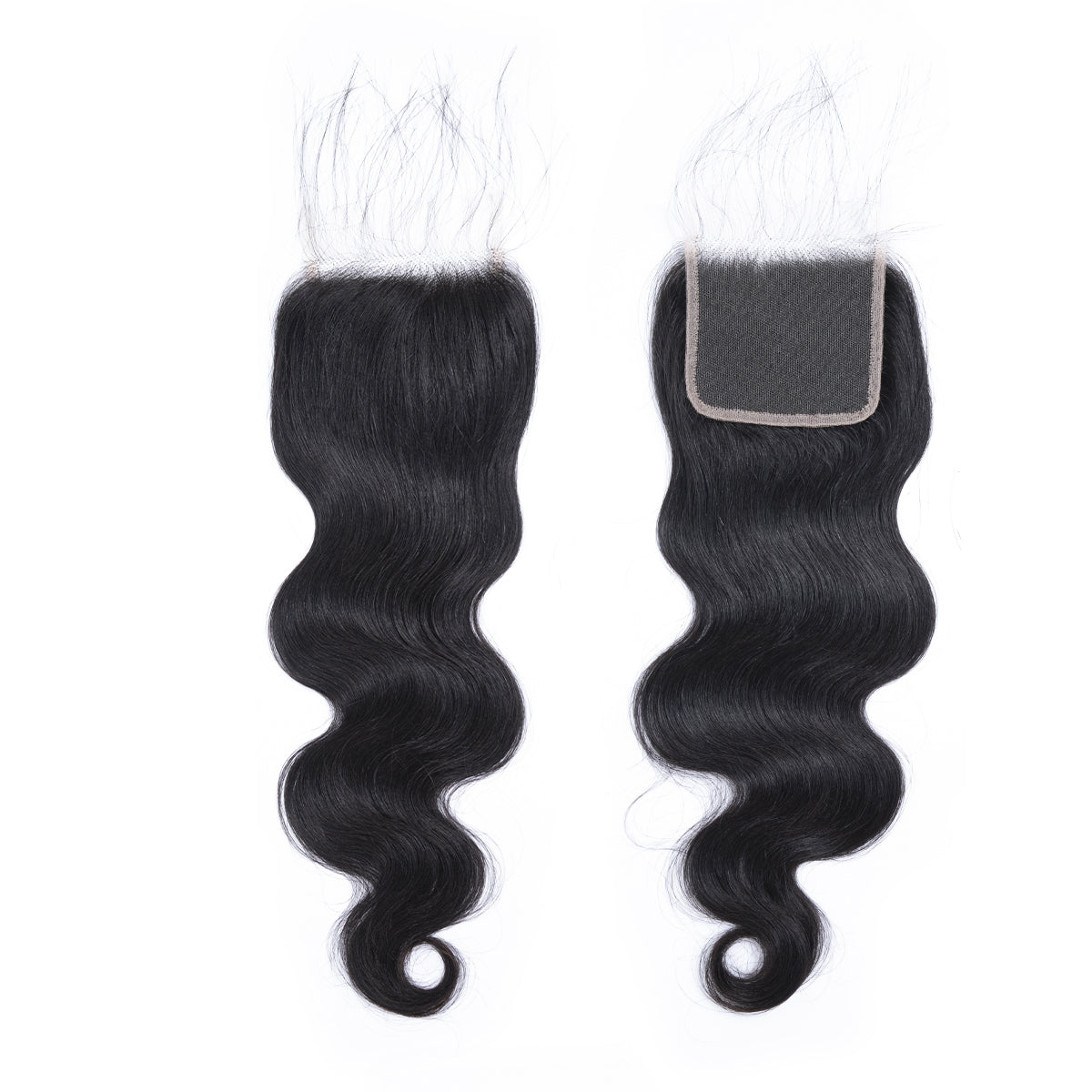Ali Queen Body Wave Free Part Premium Raw Hair 4x4 HD Lace Closure