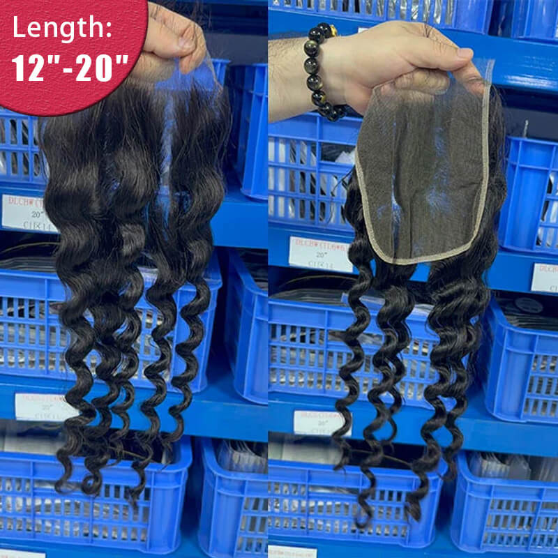 Ali Queen Natural Wave Virgin Hair 6x6 HD Large Lace Closure