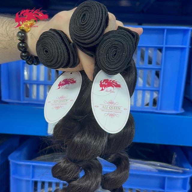 Ali Queen Healthy Loose Wave Regular Raw Hair Bundle