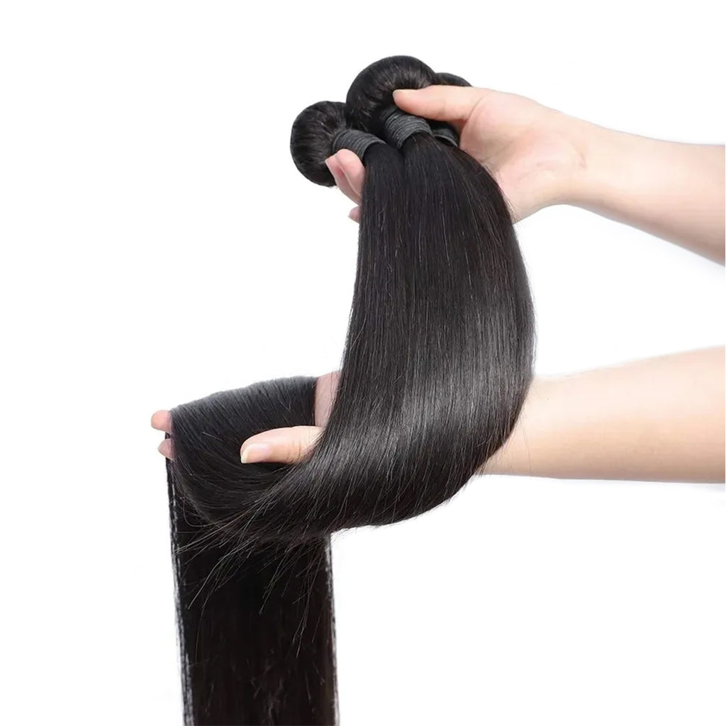 Ali Queen Straight Soft Silky Virgin Hair Tangle-Free Bundle