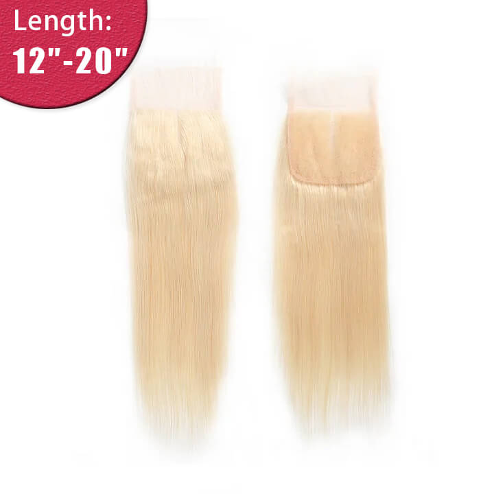 Ali Queen 5x5 HD Straight #613 Blonde Raw Hair Lace Closure