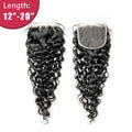 Ali Queen 4x4 Invisible Water Wave Virgin Hair HD Lace Closure
