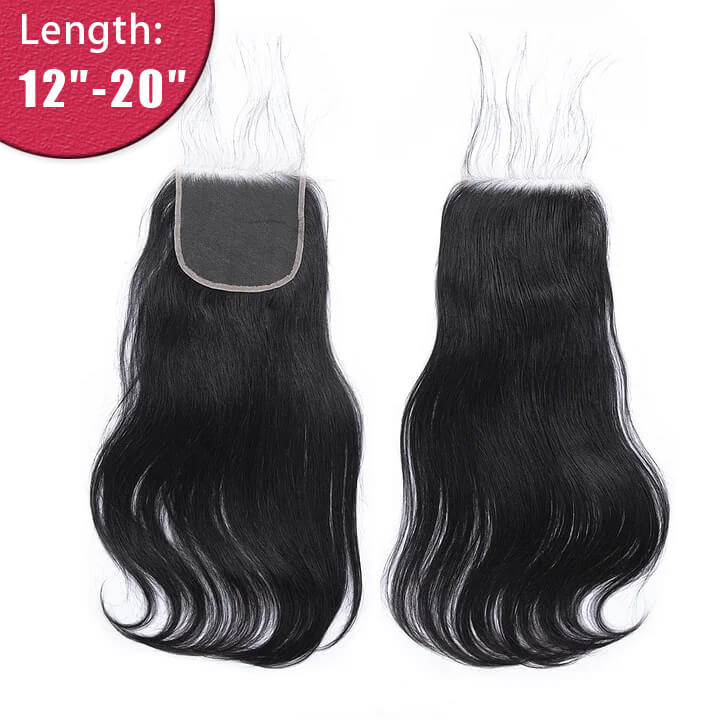 Ali Queen 5x5 HD Straight Virgin Hair  Lace Closure Free Part