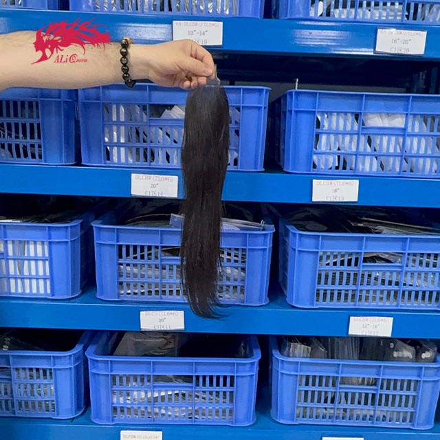Ali Queen 2x6 HD Straight Free Part Premium Raw Hair Lace Closure
