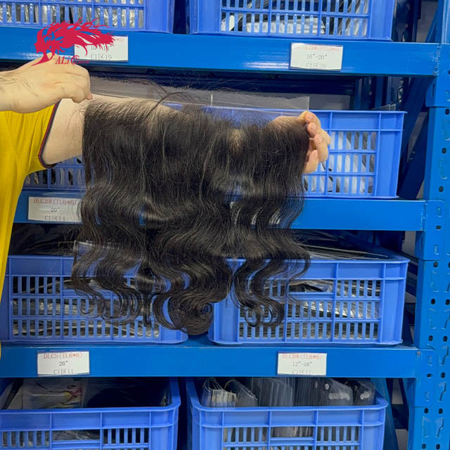 Ali Queen Virgin Real Human Hair 13x4 HD Lace Frontal Body Wave