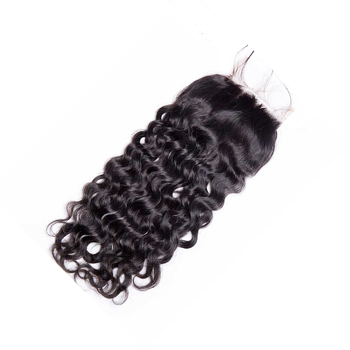 Ali Queen Free Part  Water Wave Premium Raw Hair 5x5 HD Closure