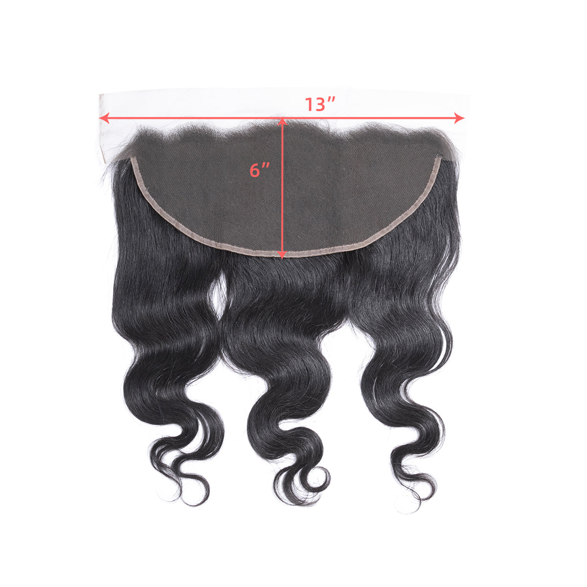 Ali Queen 13x6 Body Wave 12A Virgin Human Hair HD Lace Frontal