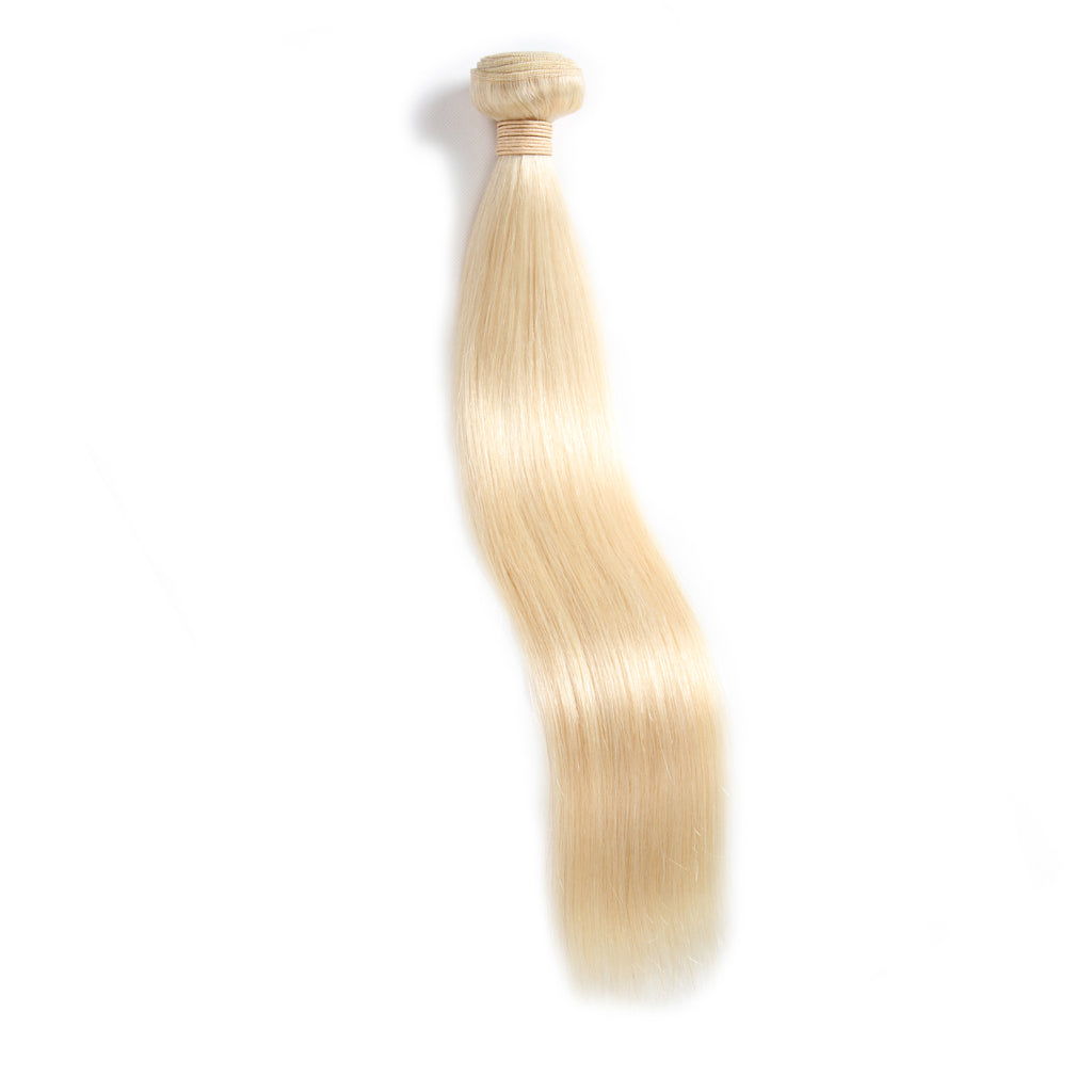 Ali Queen 613 Blonde Straight Human Regular Virgin Hair Bundle
