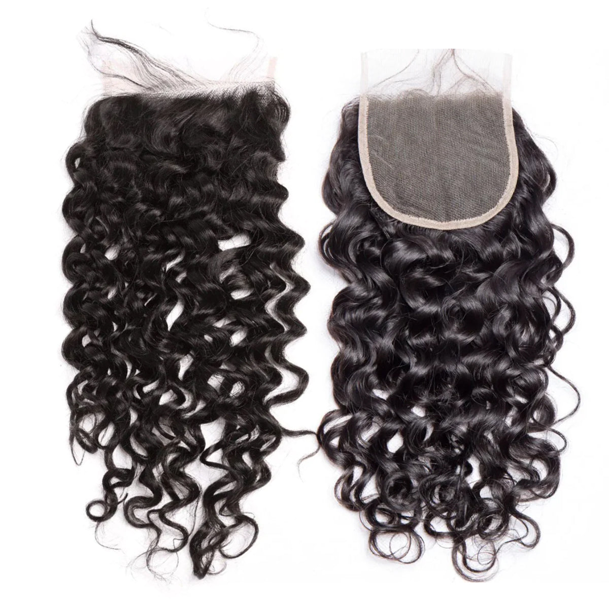 Ali Queen Water Wave Virgin Hair 6x6 HD Lace Closure Free Part