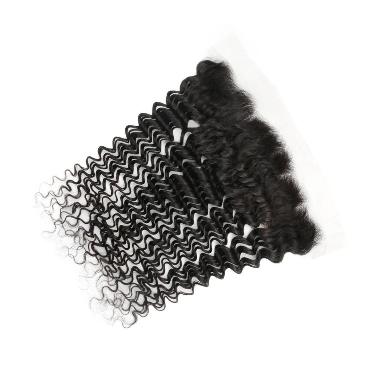 Ali Queen Raw Hair 13x4 Deep Wave Free Part HD Lace Frontal