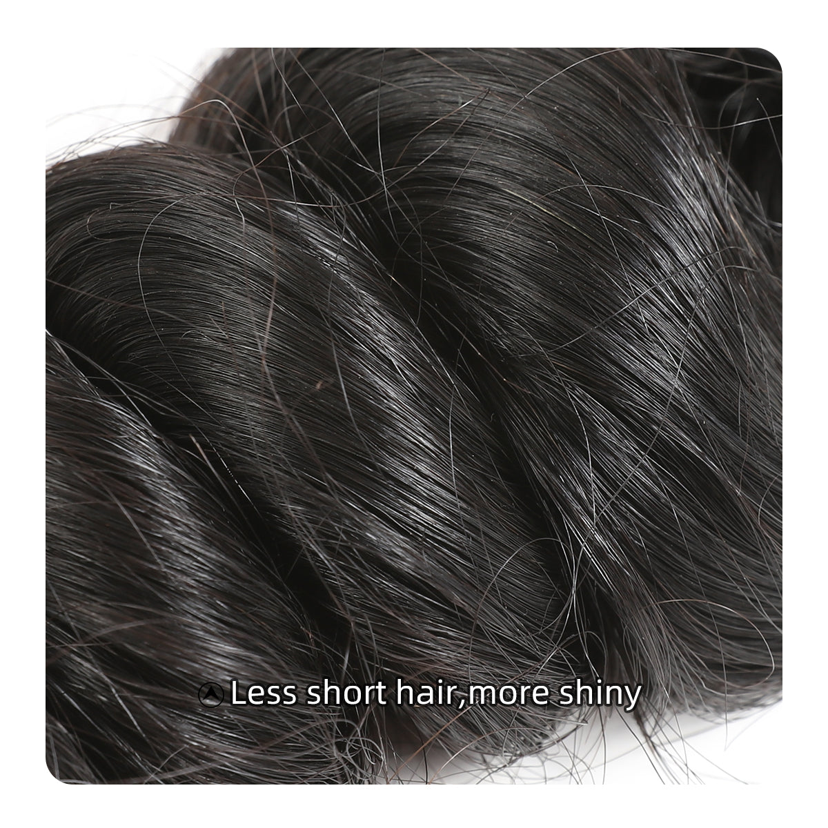 Ali Queen Loose Wave Tangle-Free Virgin Hair Bundle #1B Black
