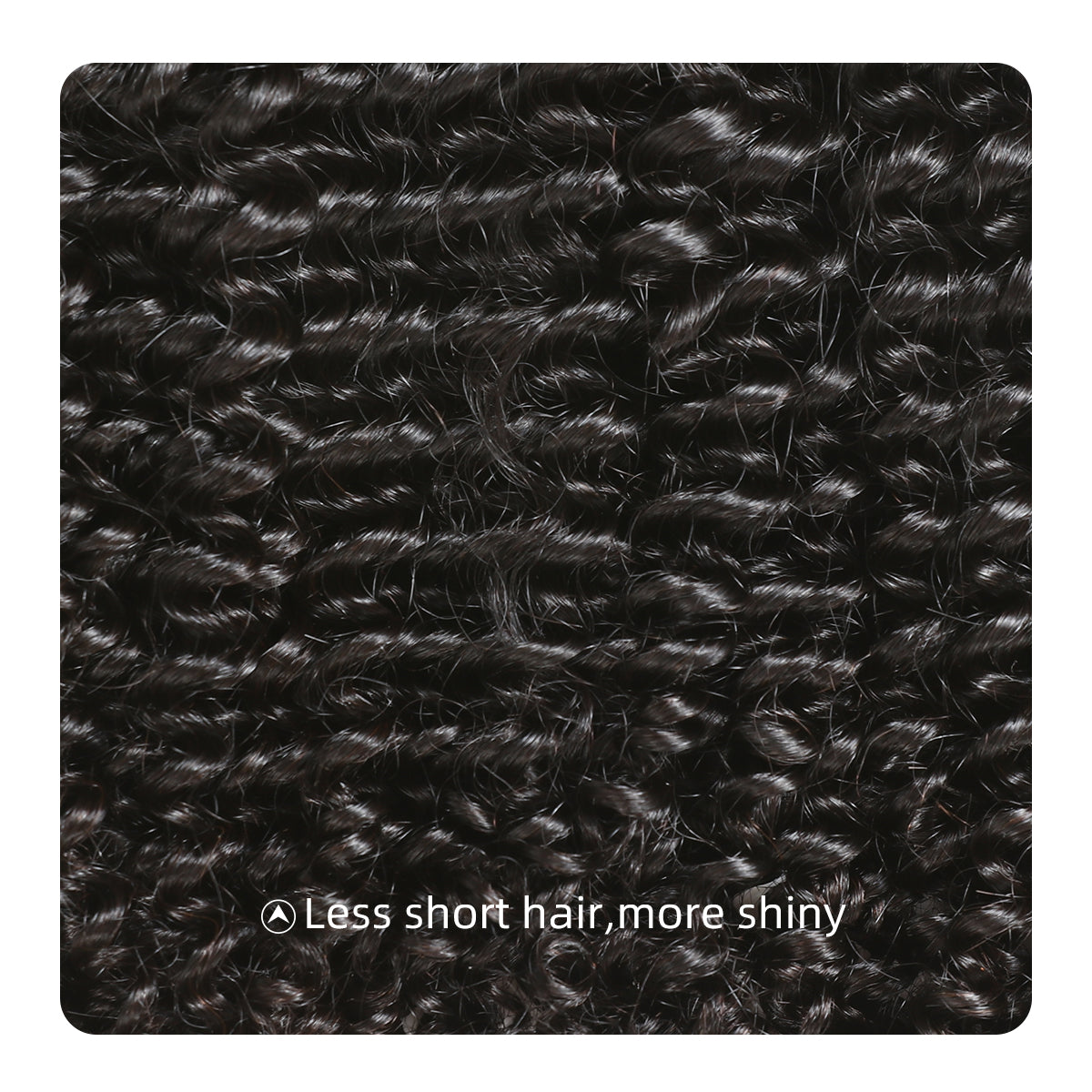 Ali Queen Kinky Curly Virgin Human Hair Bundle #1B Natural Black