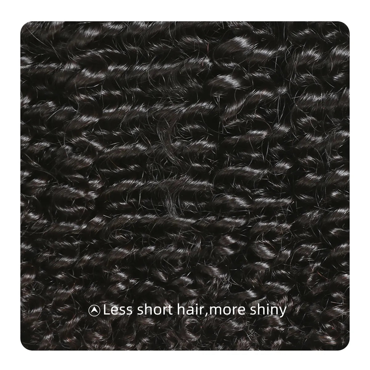 Ali Queen Kinky Curly Bouncy Raw Hair Bundle #1B Natural Black