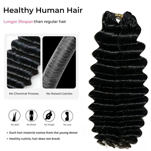 Deep Curly Crochet Hair – Protective & Versatile