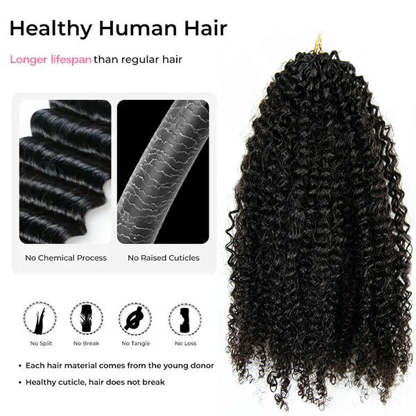 Kinky Curly Crochet Hair – Easy Install for a Natural Look Without Salon Hours
