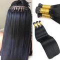 Ali Queen Straight Microlink I Tip Hair Extensions 100% Human Hair