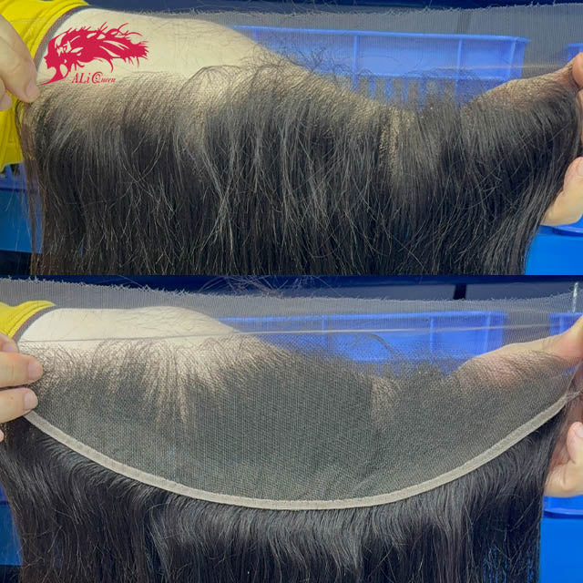 Ali Queen 13x4 Free Part HD Frontal – Straight 100% Virgin Human Hair