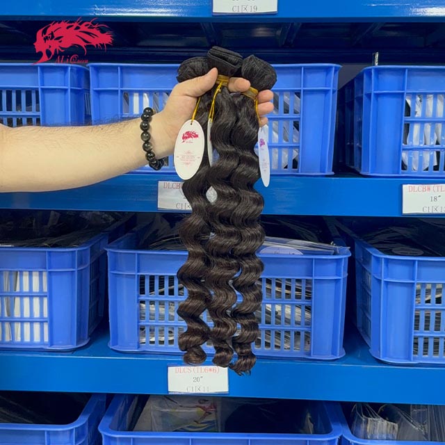 Ali Queen Loose Deep Regular Raw Hair Salon-restyling Human  Bundle
