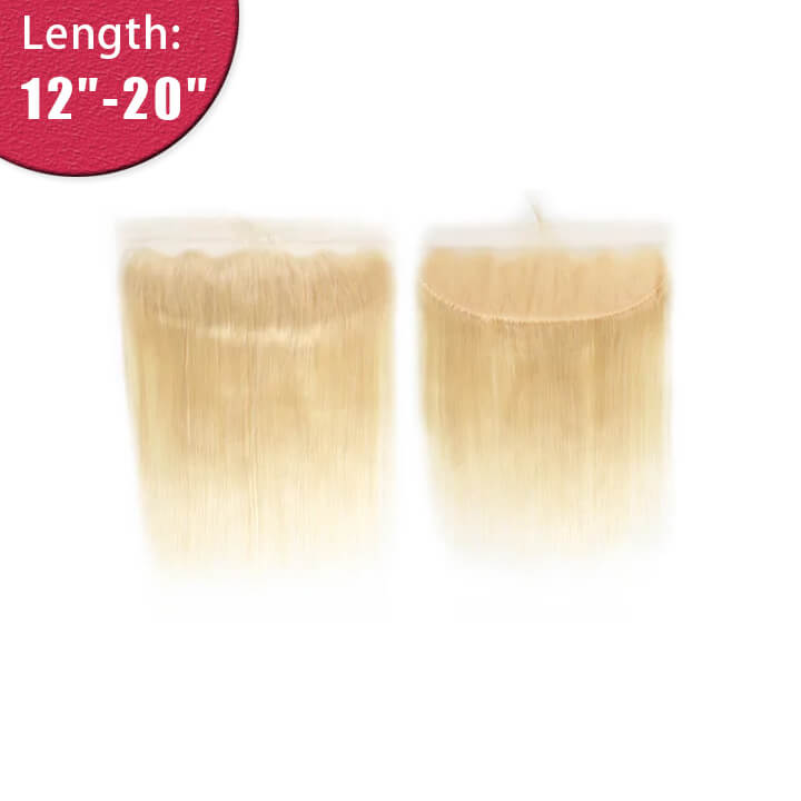 Ali Queen 13x4 HD Straight Premium Raw Hair Lace Frontal – #613 Blonde