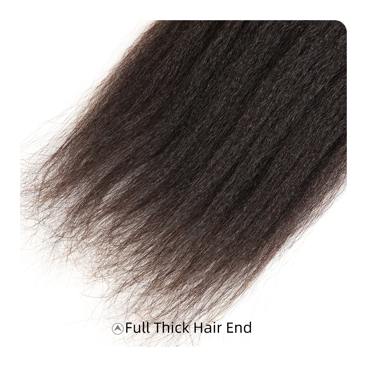Ali Queen Yaki Straight Durable Regular Raw Hair #1B Bundle