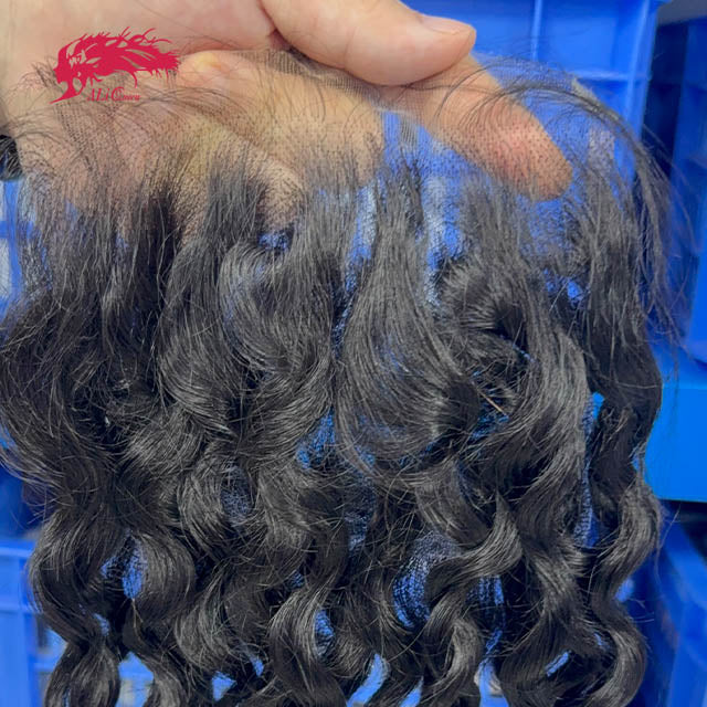 Ali Queen Water Wave Virgin Hair 6x6 HD Lace Closure Free Part