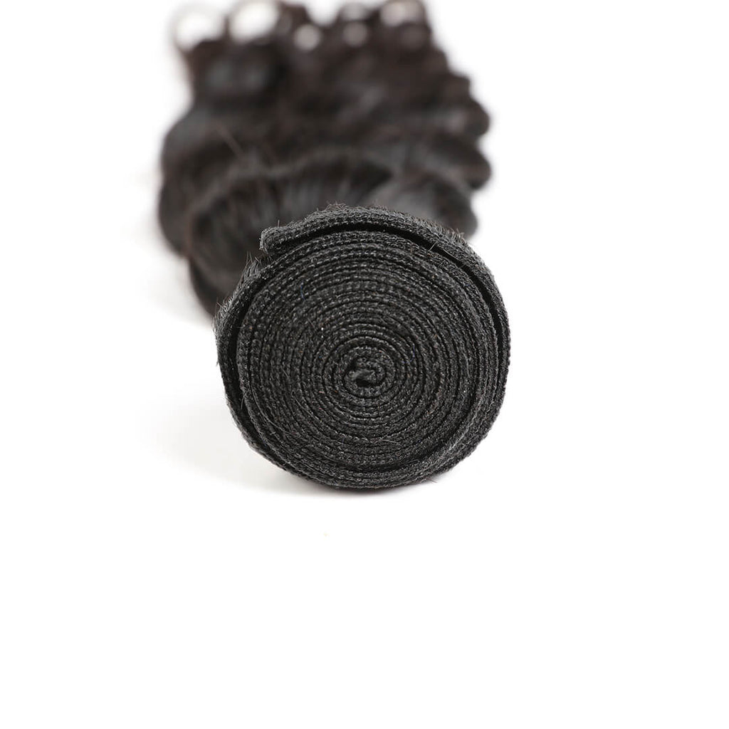 Ali Queen Natural Wave Soft Virgin Human Hair Bundle 10-30 Inch