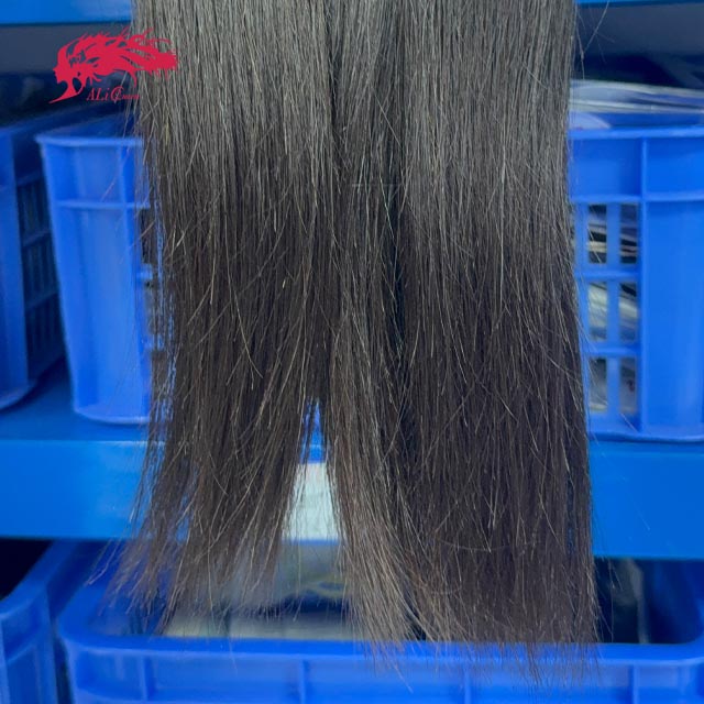 Ali Queen Straight Tangle-free Raw Hair Reuseable Bundle Deal