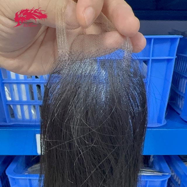 Ali Queen 2x6 HD Straight Free Part Premium Raw Hair Lace Closure
