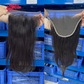 Ali Queen 6x9 Straight Free Part Premium Raw Hair HD Lace Closure