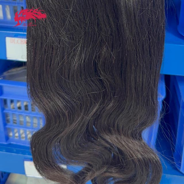 Ali Queen Free Part Body Wave Premium Raw Hair  6x6 HD Lace Closure