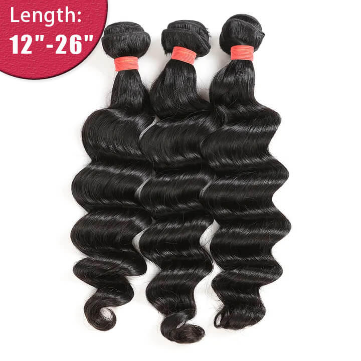 Ali Queen Loose Deep Regular Raw Hair Salon-restyling Human  Bundle