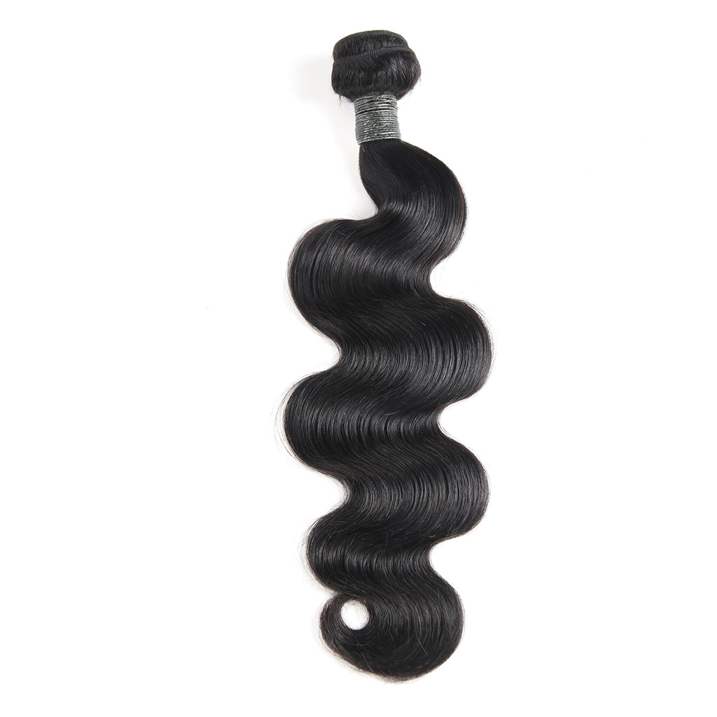 Ali Queen #1B Body Wave Bouncy Virgin Human Hair Bundle Deal