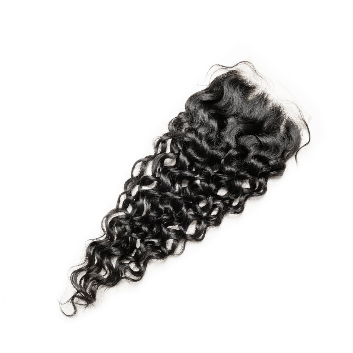Ali Queen Water Wave Free Part Premium Raw Hair 4x4 HD Lace Closure