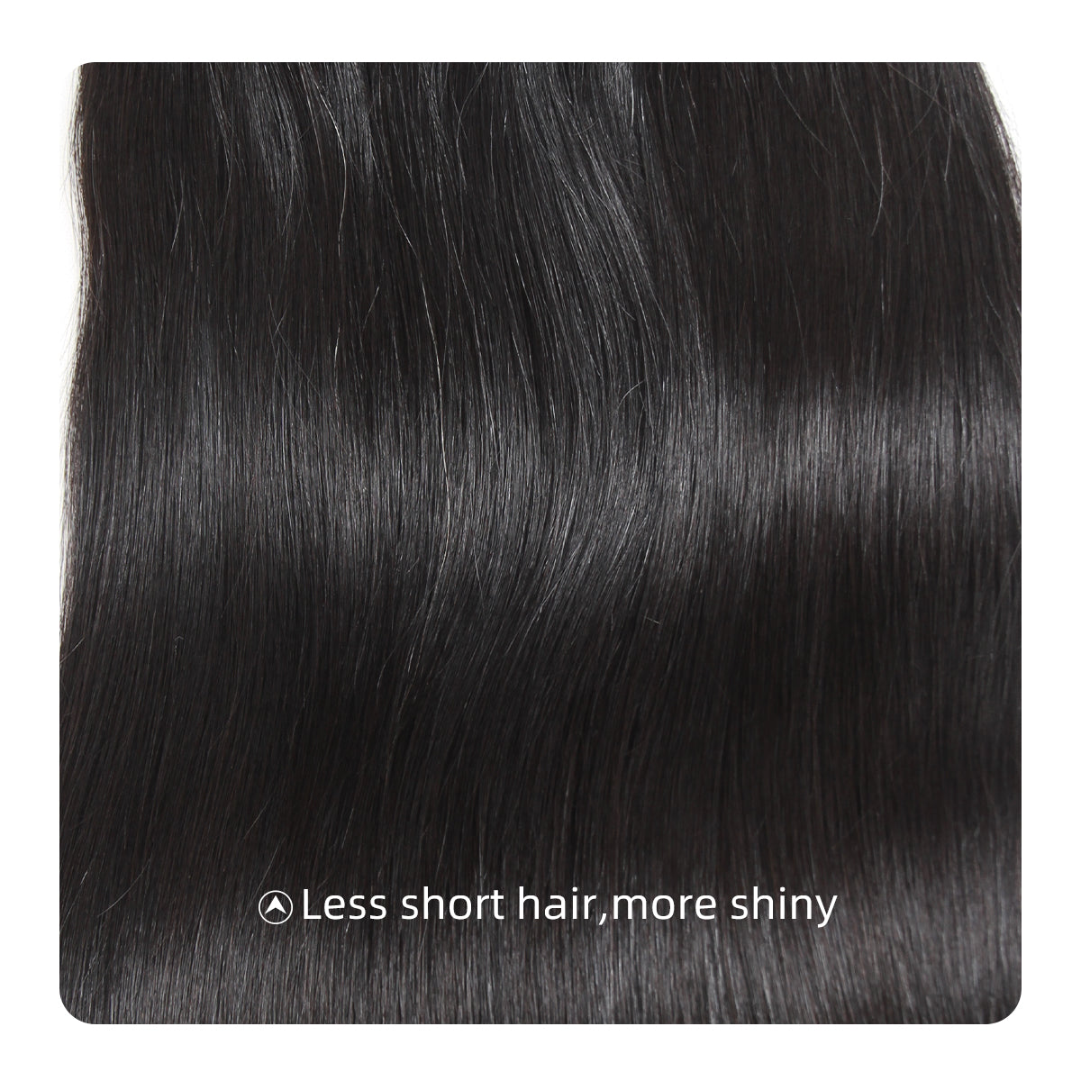 Ali Queen Straight Raw Double Drawn Mink Hair #1B Bundle 14-30 Inch