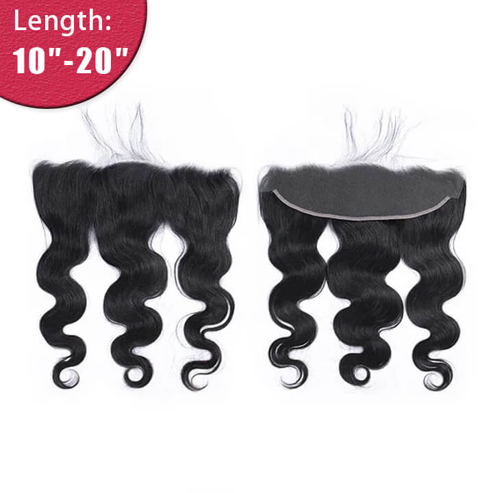 Ali Queen Body Wave Raw Hair Realistic 13x4 HD Lace Frontal Free Part