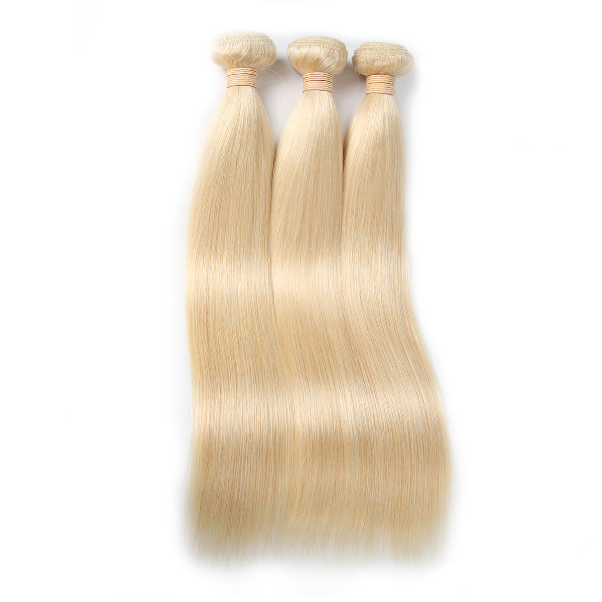 Ali Queen 613 Blonde Straight Human Regular Virgin Hair Bundle
