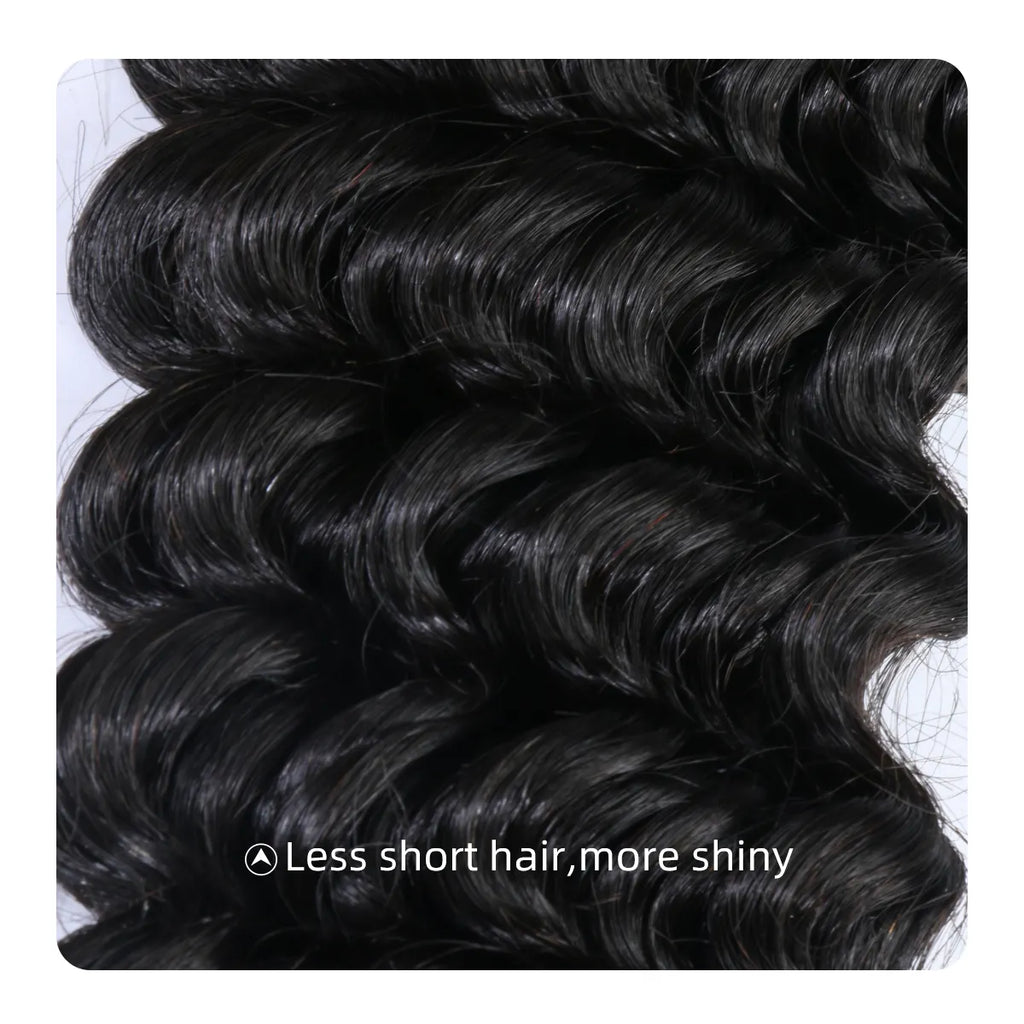 Ali Queen Deep Wave Premium Virgin Hair Full Ends Bundle