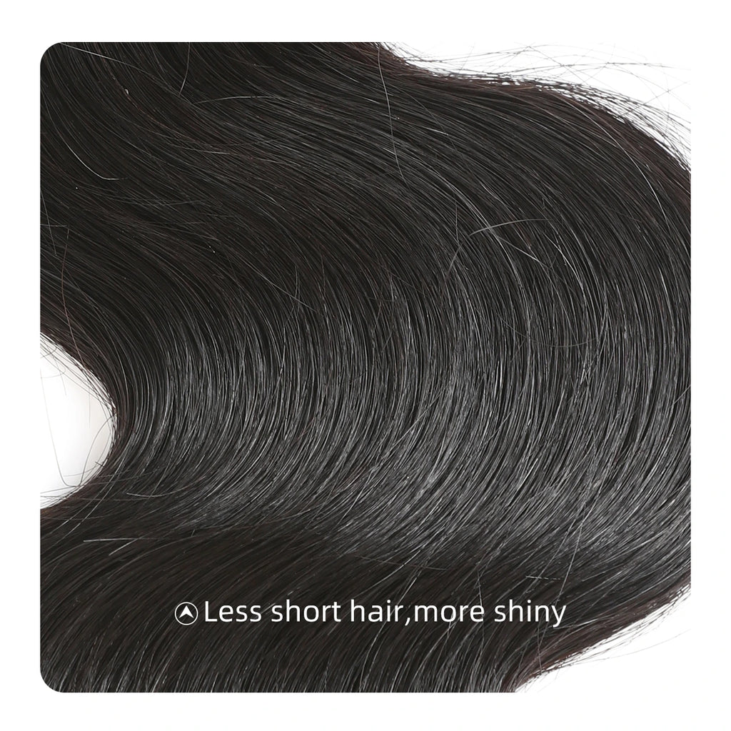 Ali Queen Body Wave Raw Double Drawn Mink Hair for Quick Weave
