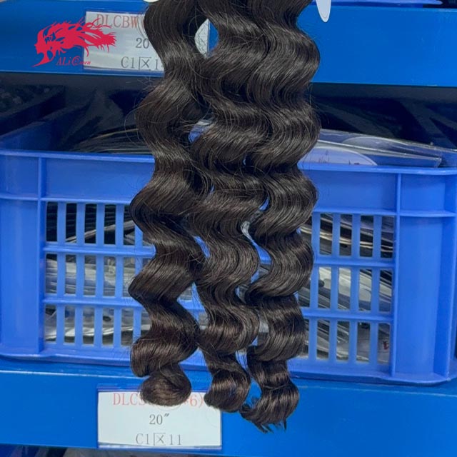 Ali Queen Loose Deep Regular Raw Hair Salon-restyling Human  Bundle