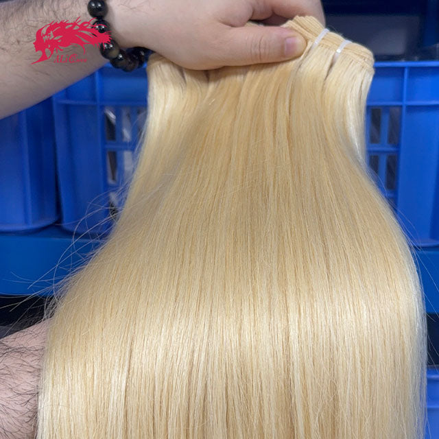 Ali Queen Hair Straight Premium Raw Hair Bundles #613 One Bundle