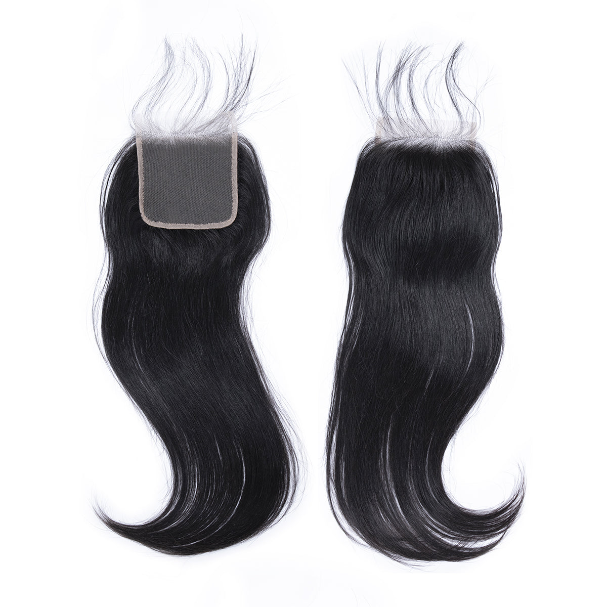Ali Queen 4x4 HD Straight Human Virgin Hair Invisible Lace Closure