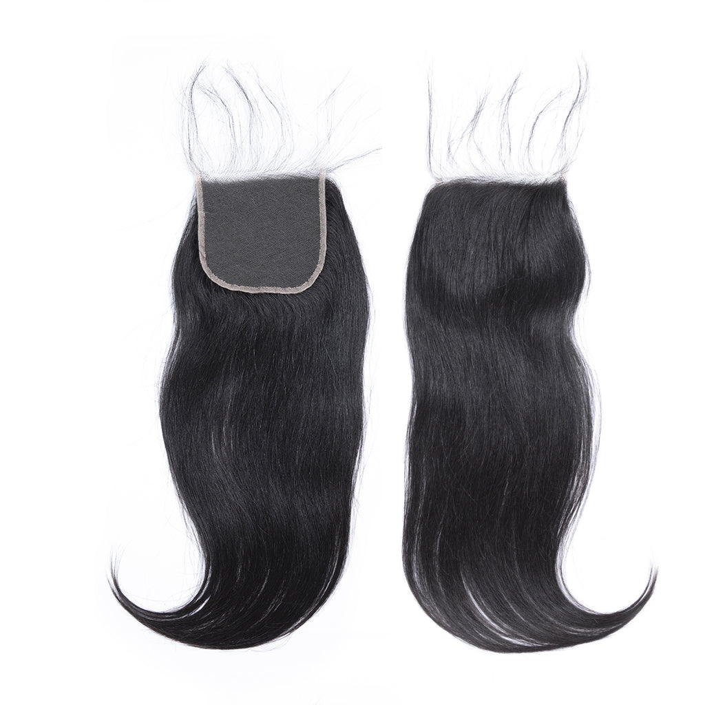Ali Queen 5x5 HD Straight Free Part Raw Human Hair Lace Closure